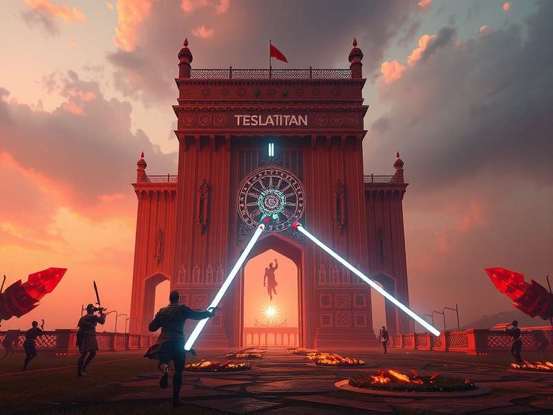 Tesla Titan Game Screenshot